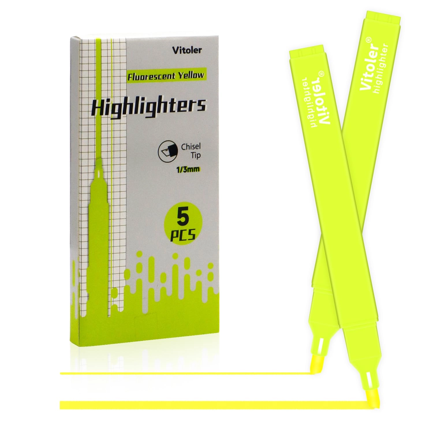Highlighter - Yellow Chisel
