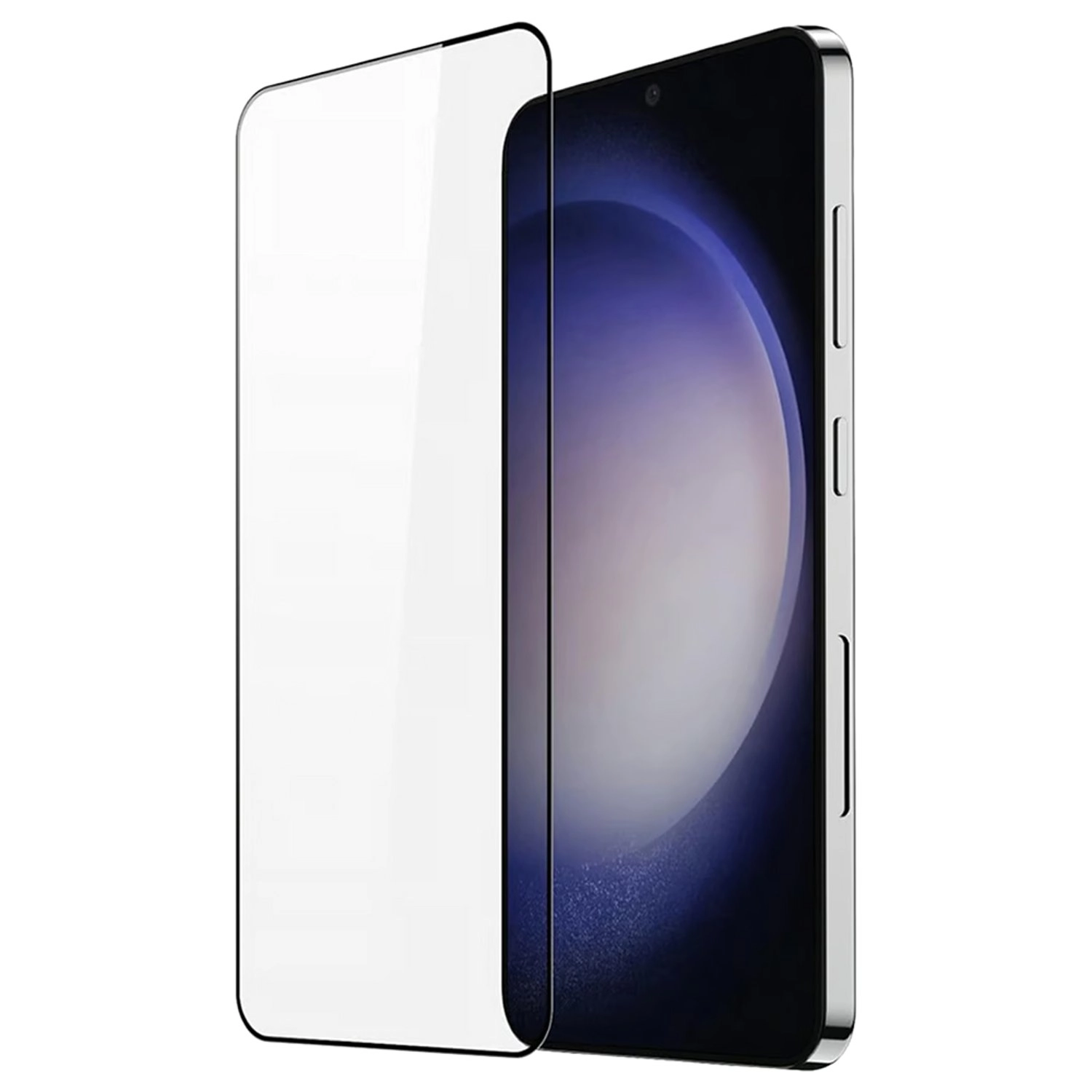 Trands HD Clear Tempered Glass Screen Protector for Samsung Galaxy S24 Plus