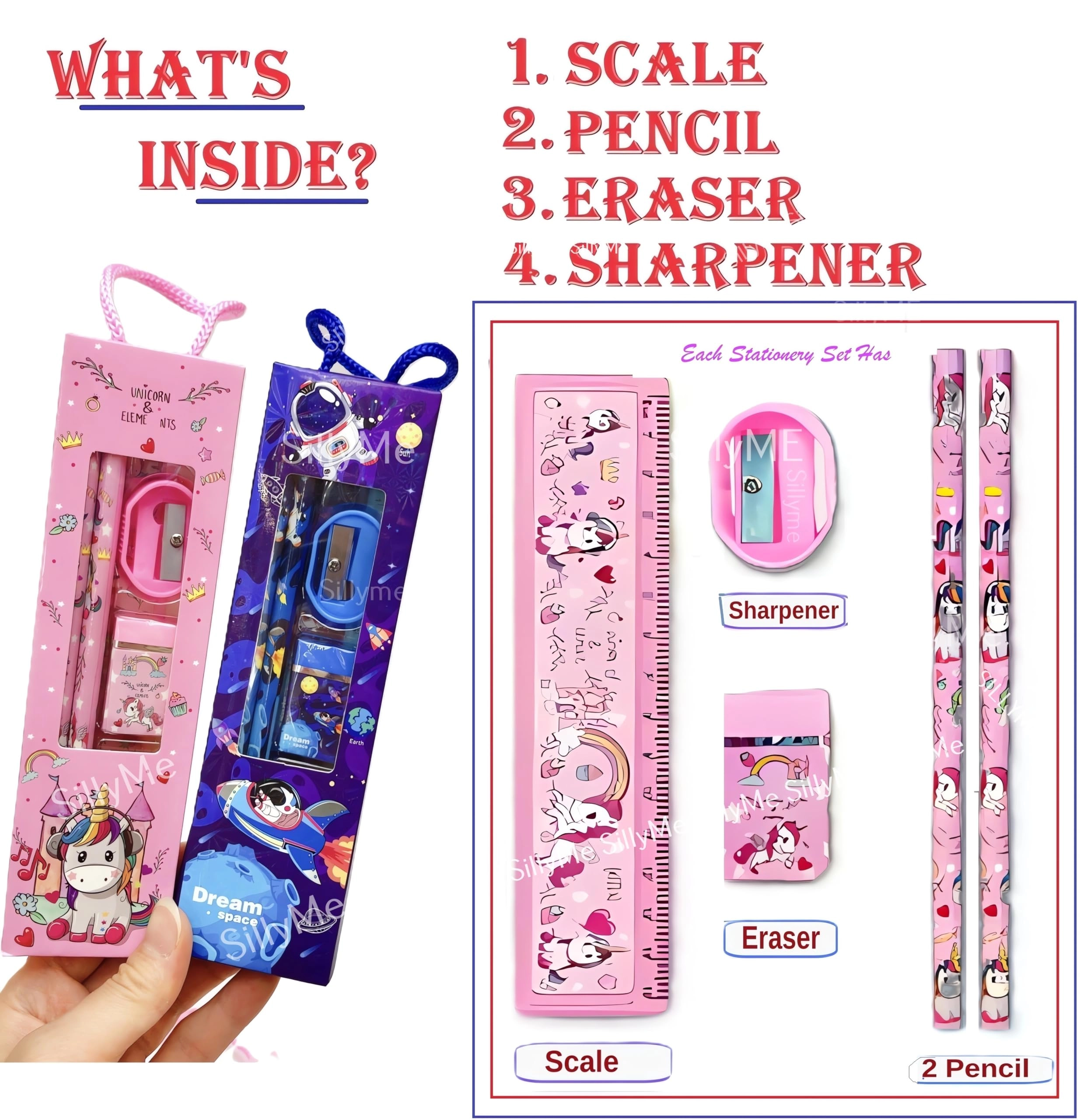 6pcs Stationery Set
