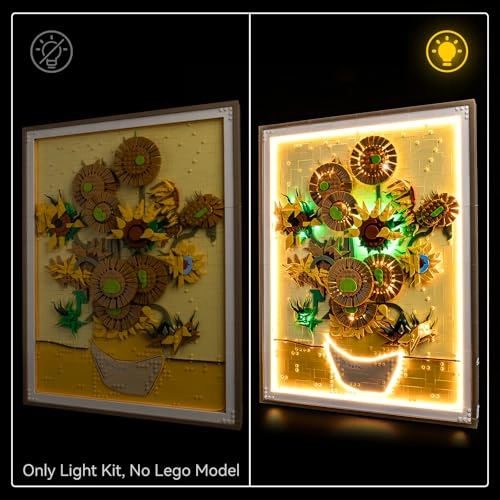 Led Light Kit for Lego 31215 Vincent Van Gogh – Sunflowers