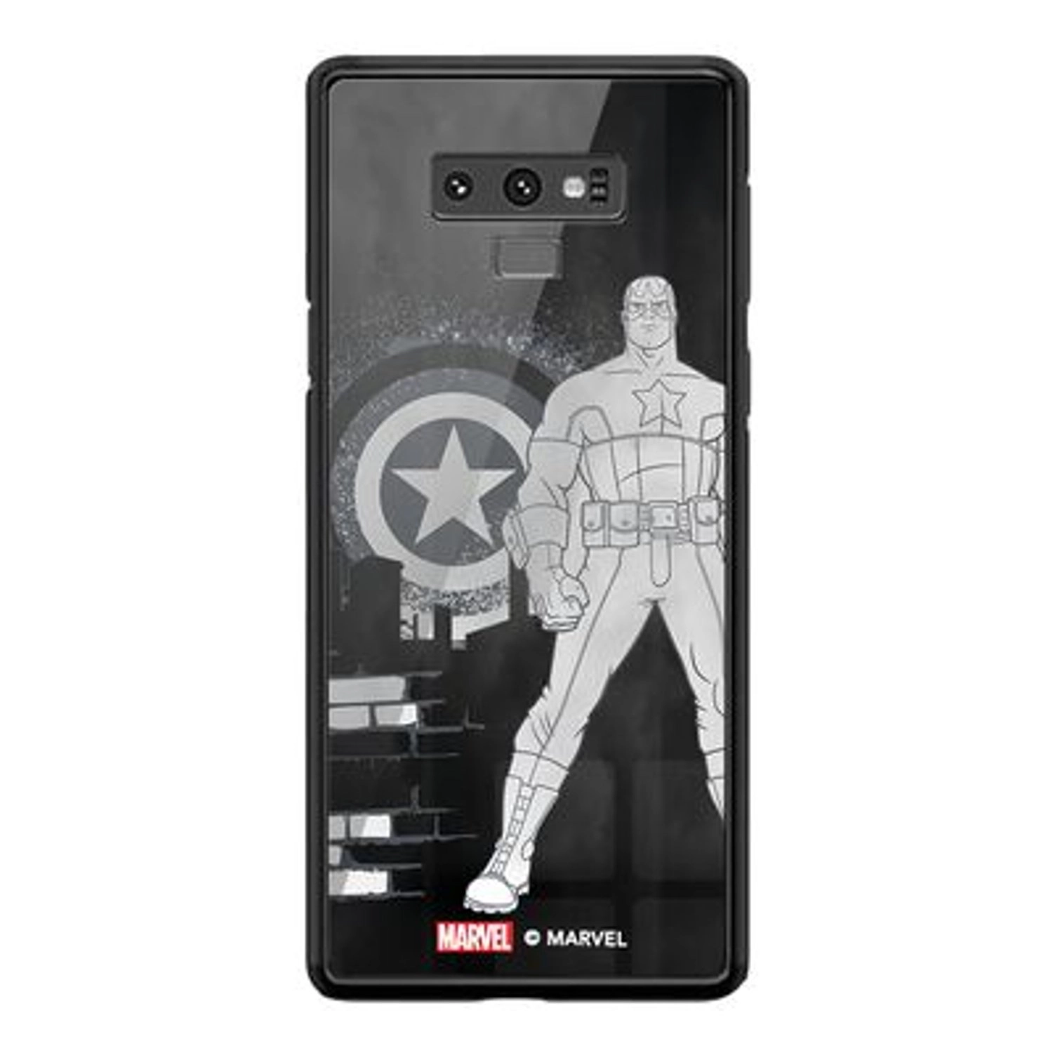 Wackylicious Captain America Soldier Back Case for Galaxy Note 9