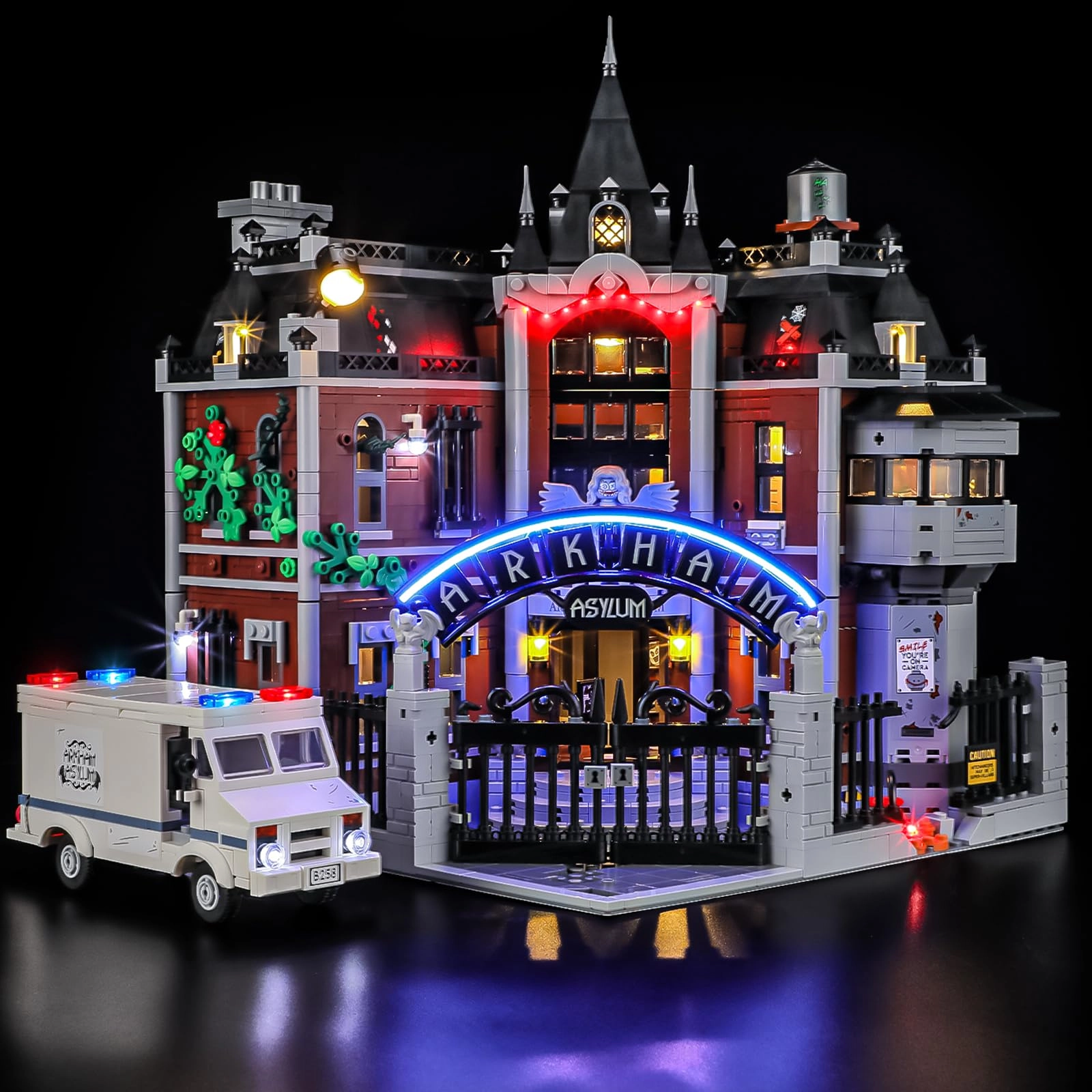 BRIKSMAX LED Lighting Kit for LEGO Batman Arkham Asylum 76300 - Plastic 1
