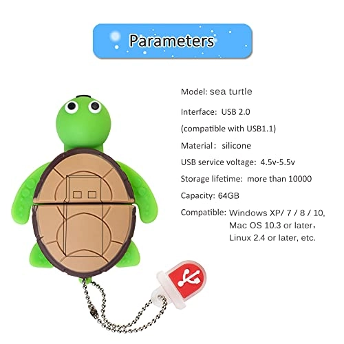 sea turtle - USB 2.0 64GB