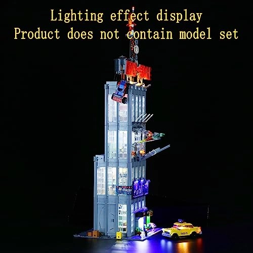 LED Light Kit for LEGO Daily Bugle 76178