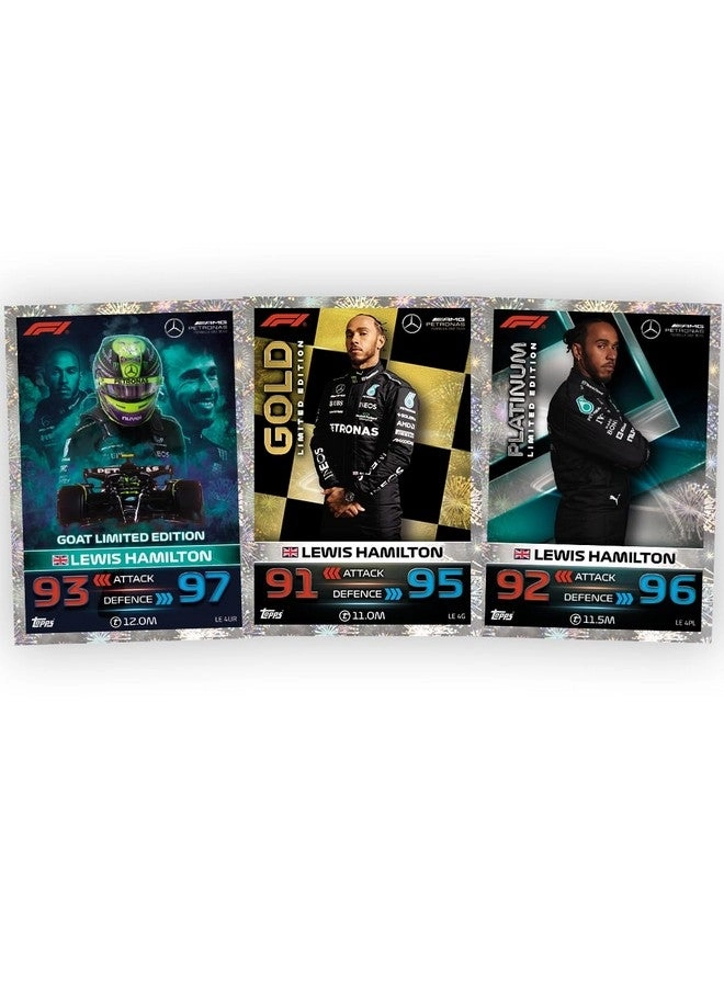 F1 Turbo Attax Smart Pack- Lewis Hamilton Version - 128 cards