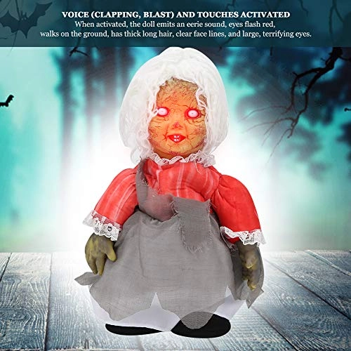 Scary Walking Doll - Approx. 30 x 20cm / 11.8 x 7.9in 1