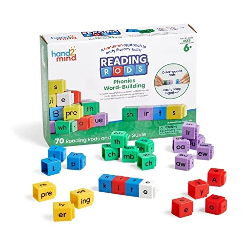 Learning Resources Reading Rods - 70 pieces