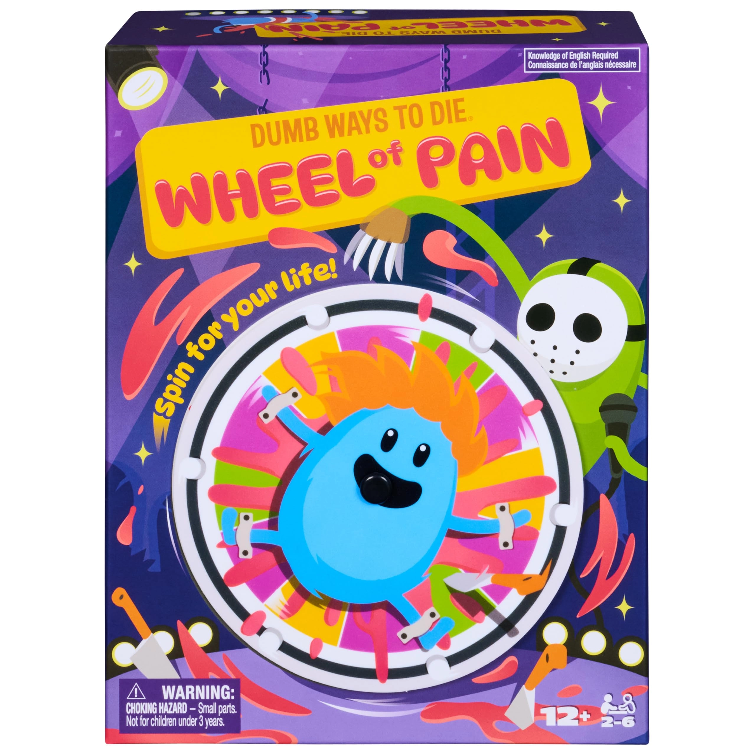 Spin Master Dumb Ways to Die: Wheel of Pain - ages 12 and up