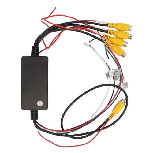 4 Way Backup Camera Video Switcher - wireless