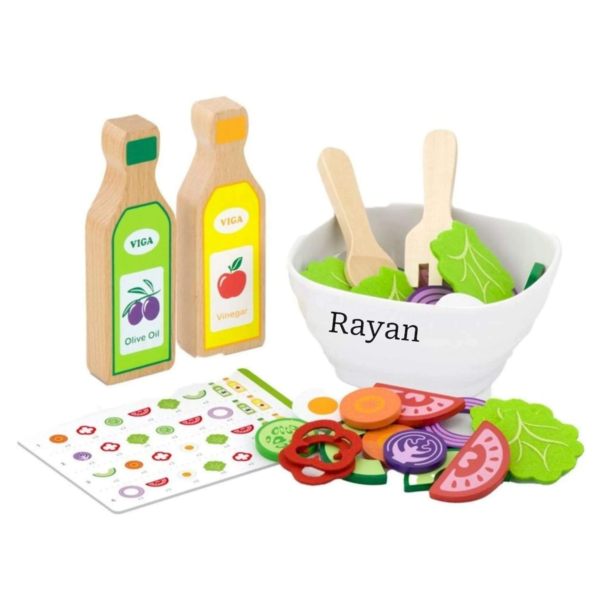 Salad Play Set - 36 pcs (PCG-51605)