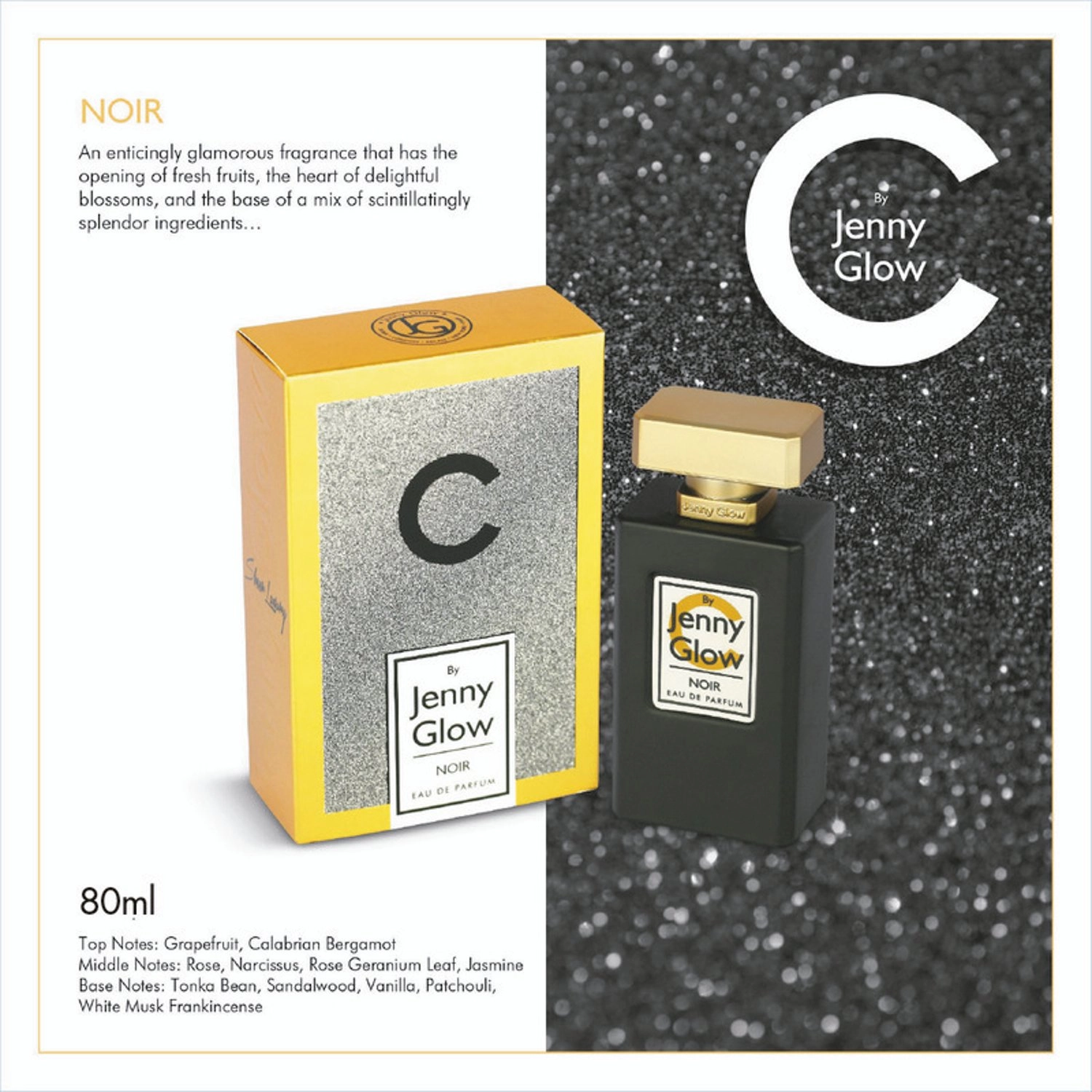 C By Noir Eau de Parfum 80ml