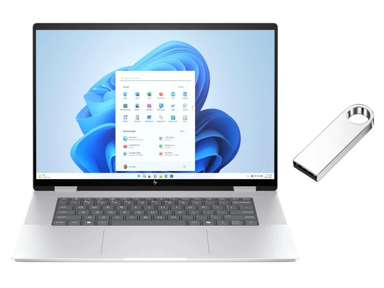 HP Envy - 16'' Core Ultra 5 125U 16GB DDR5 512GB SSD + USB Flash Drive - 64GB