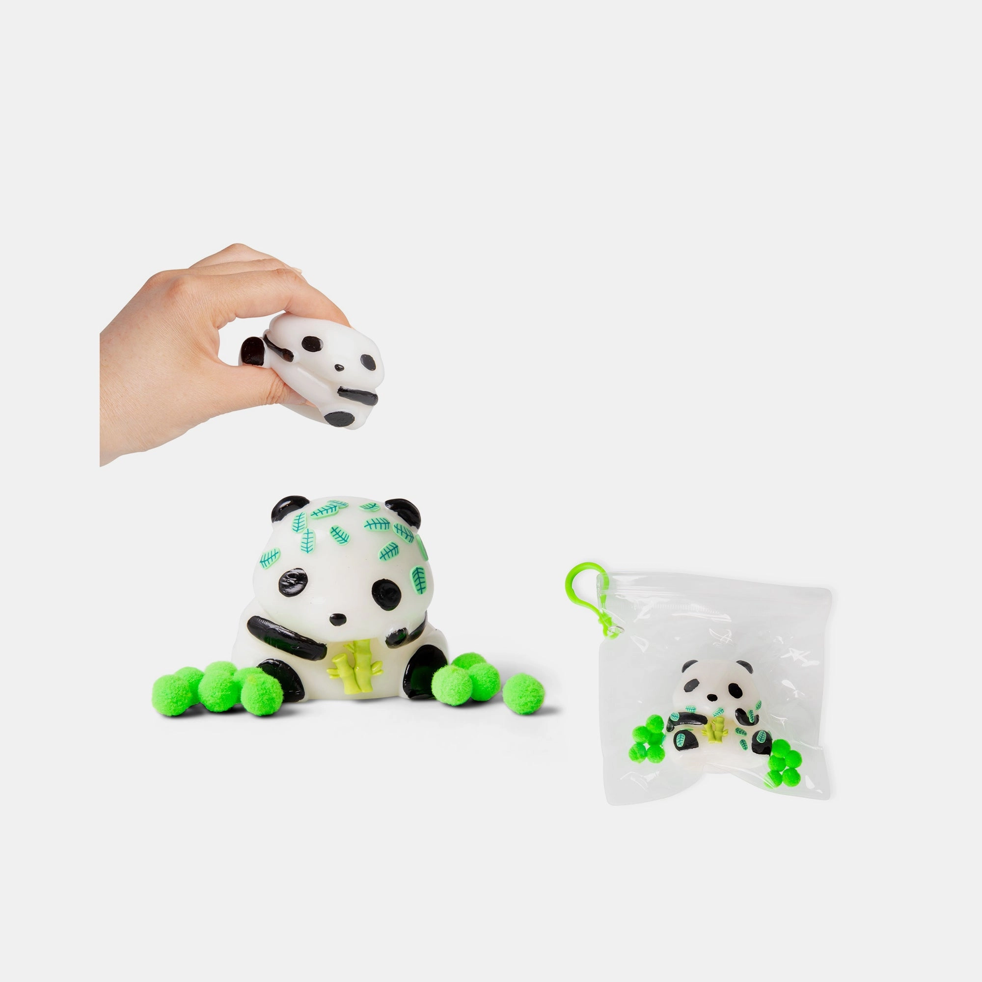 BORDERS Panda Sticky Squishy 4 cm