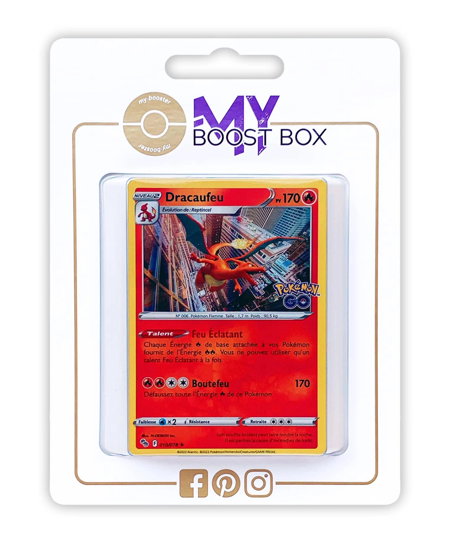 Pokémon company X my-booster SWSHPOGO-FR-10H - French 10 pcs