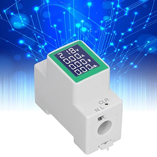 AC DIN Rail Meter - AC50-300V 0-100A