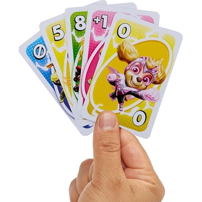 UNO JUNIOR PAW PATROL: THE MIGHTY MOVIE - Card Game