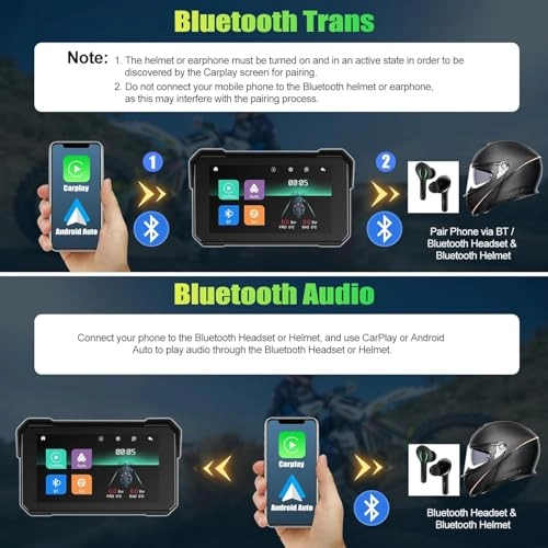 Motorcycle Navigation Display - 5 inch