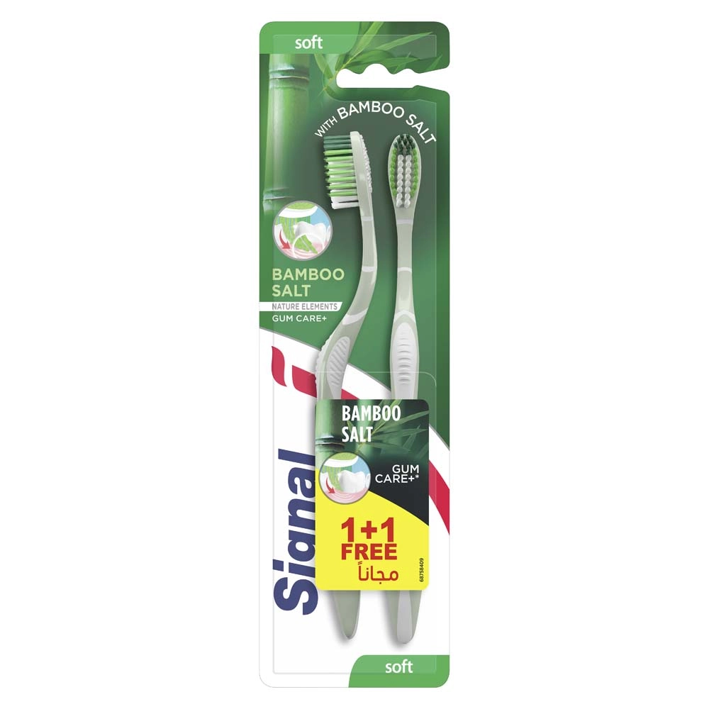 Signal Bamboo Salt Toothpaste 2 Pcs