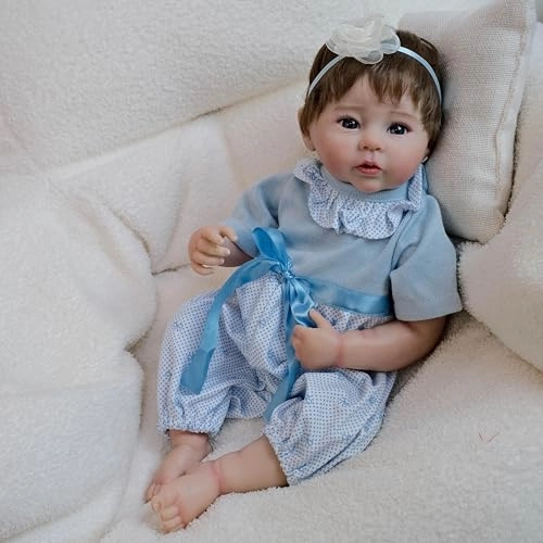 Raven Reborn Baby Doll - 19 inch Full body vinyl girl Ages 3+