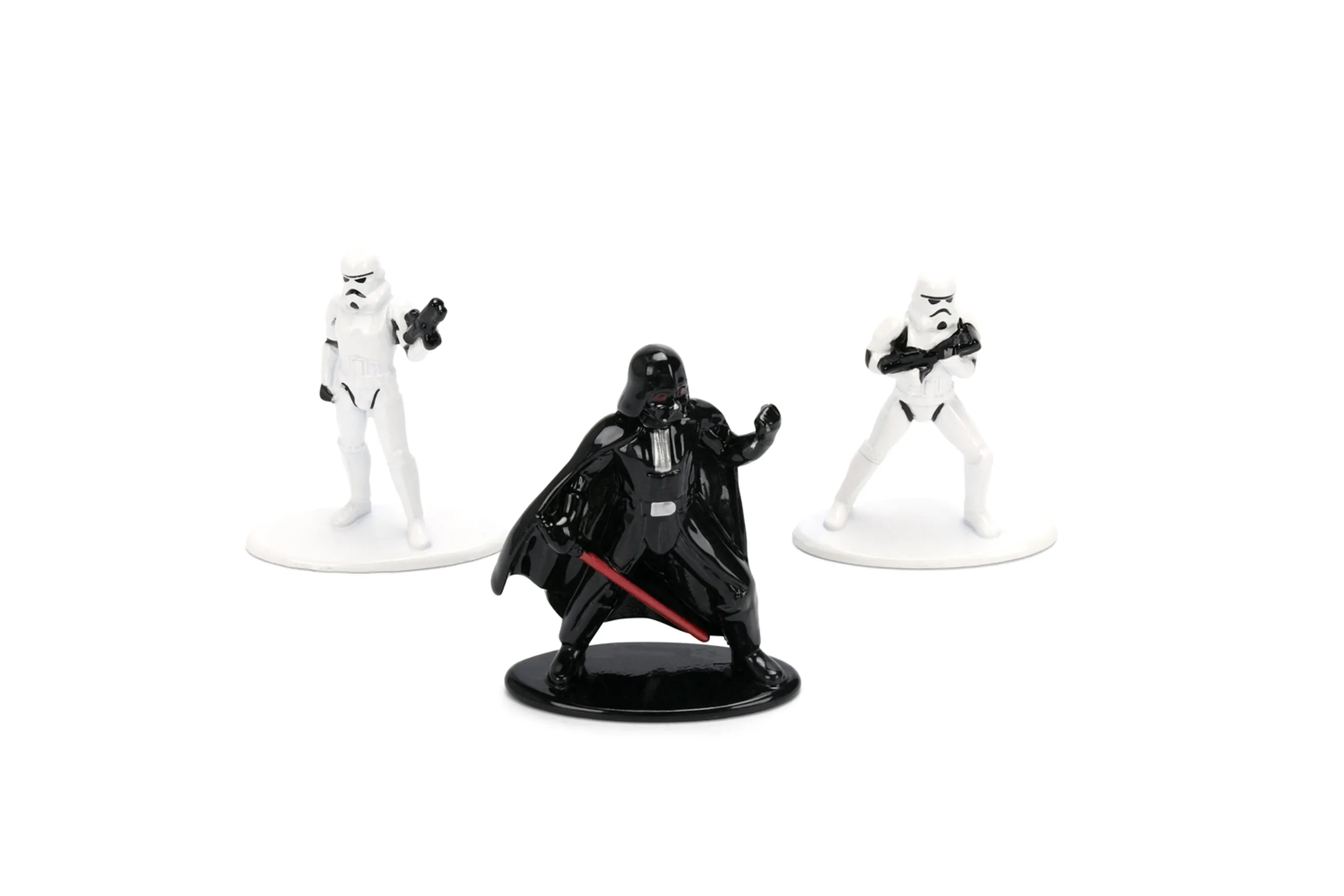 Jada Darth Vader + Stormtrooper + Stormtrooper - Nano Metalfigs Star Wars