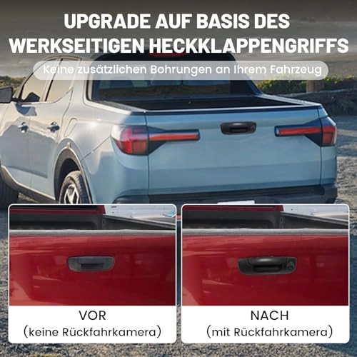 Tailgate Handle w/Backup Camera - RCA