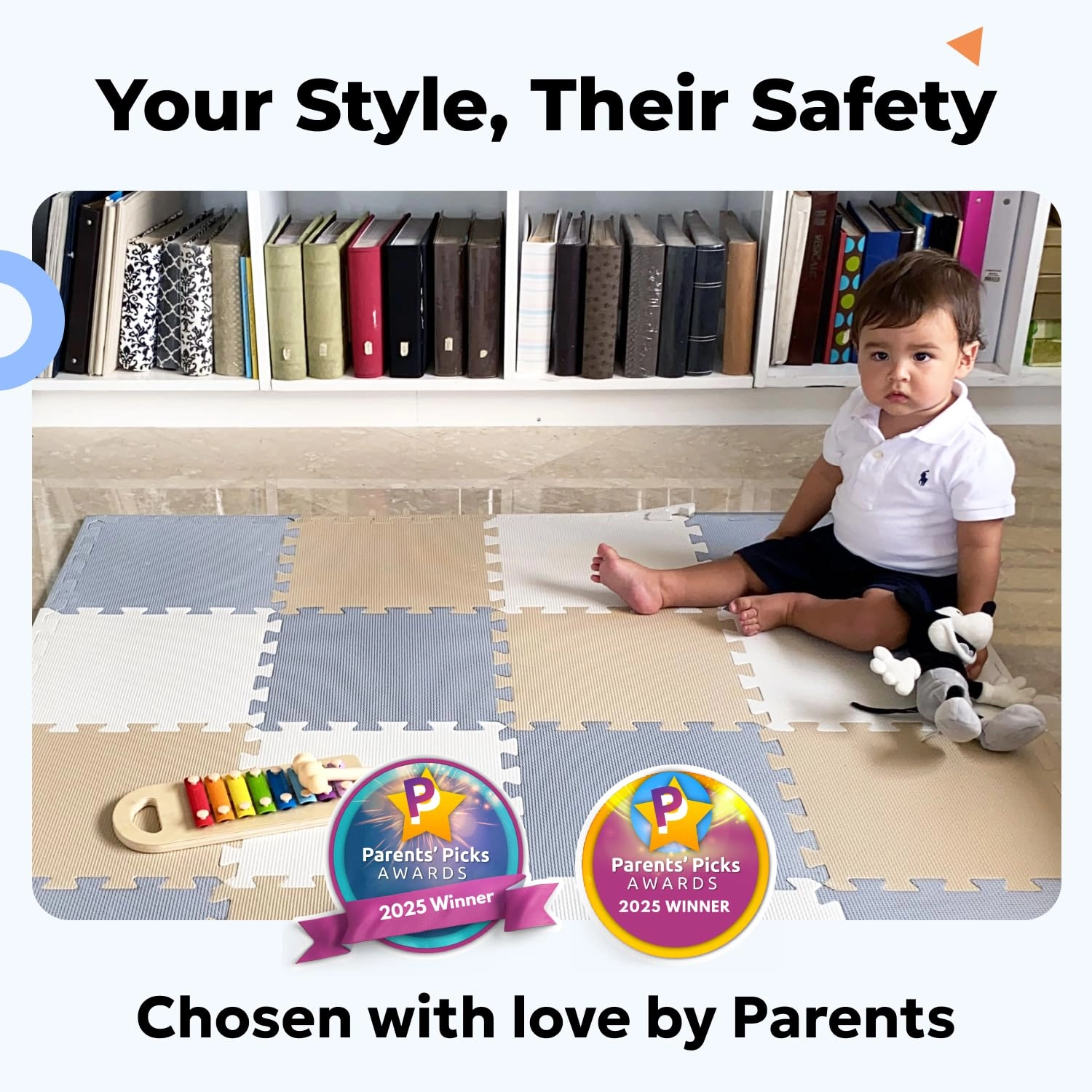 Baby Play Mat - Neutral 6-12 months