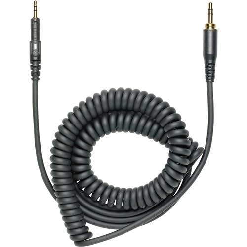 ATH-M40x Wired Headphone + Headphone Sanitizer Spray + Microfiber Cleaning Cloth + Screw On Adapter + Carrying Pouch + Straight Cable + Coiled Cable