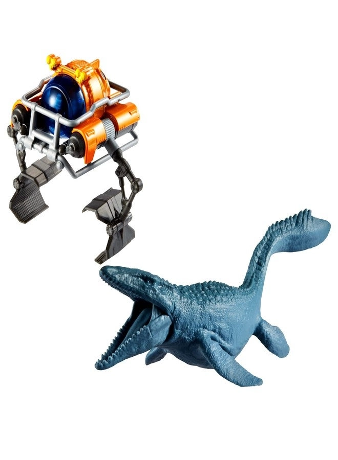 Jurassic World Dino Transporters - Toy Vehicle Mini Dinosaur Bundle