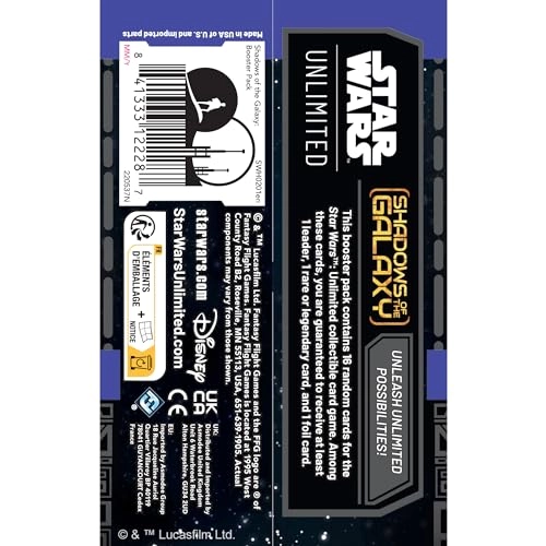Star Wars: Unlimited Shadows of The Galaxy Booster Pack