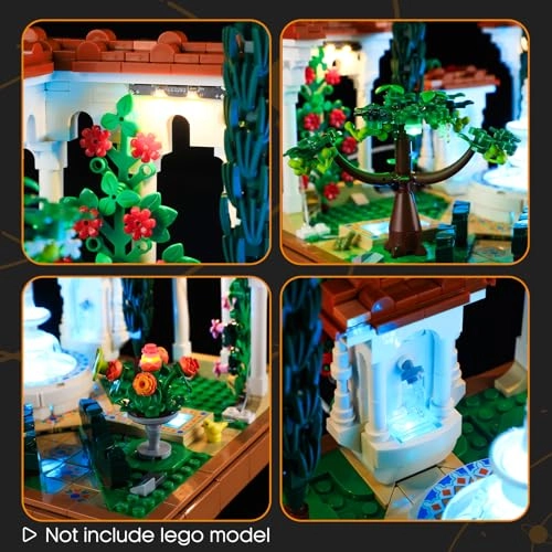 Light Kit for LEGO Fountain Garden 10359