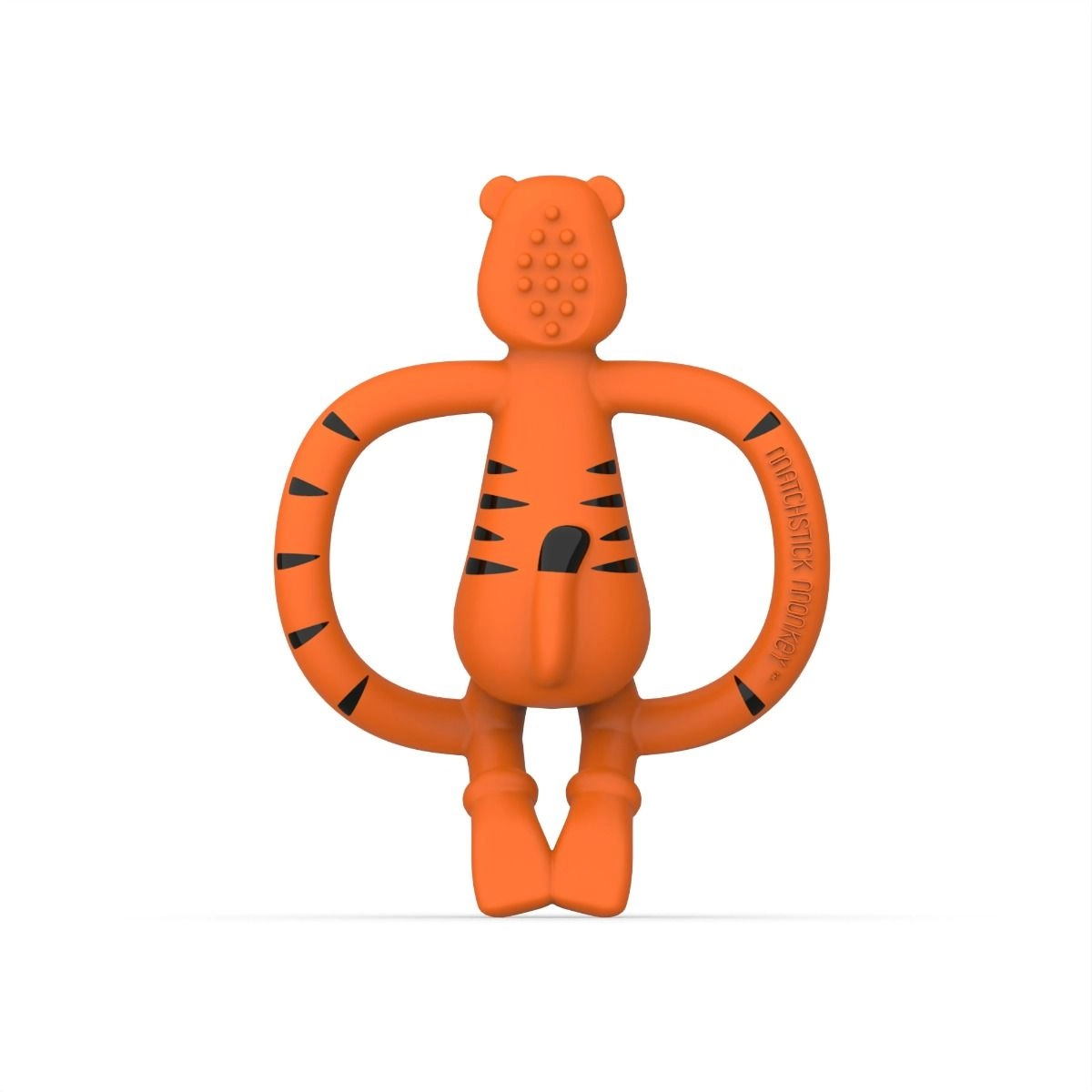 Teddy Tiger Animal Teether - Orange 3 Months