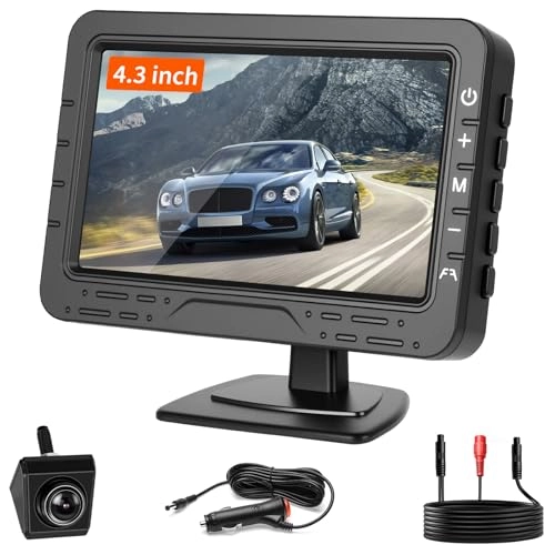 AHD Wireless Rear View Camera IPS-Monitor - Night Vision 720P