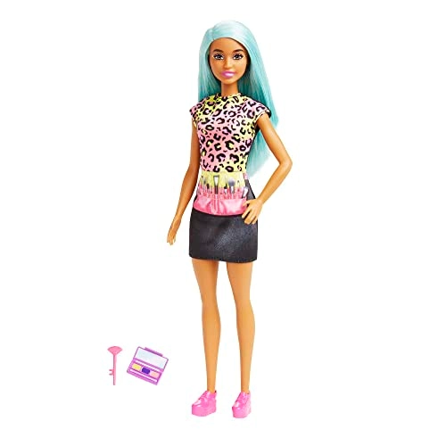 Barbie Makeup Artist - Girls Teal Hair