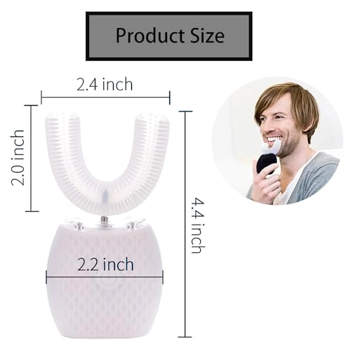 Ultrasonic Toothbrush - 30s Cleaning Wireless Charging