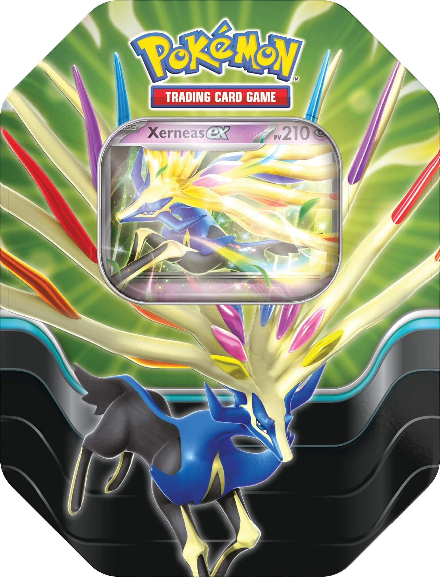 The Pokémon Company International Azure Legends Box - Xerneas-ex - 4 Booster Packs 1 Shiny Promo Card