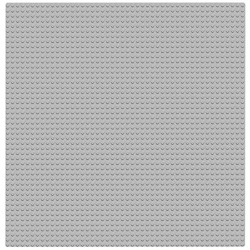 Classic Grey Baseplate (10701) - 48 x 48 studs
