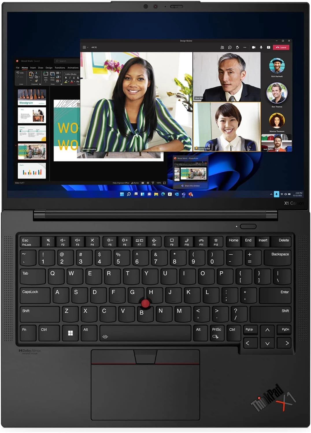 Thinkpad X1 Carbon Gen 10 DD84HF - 14'' i7-1260P 16GB DDR4 512GB SSD