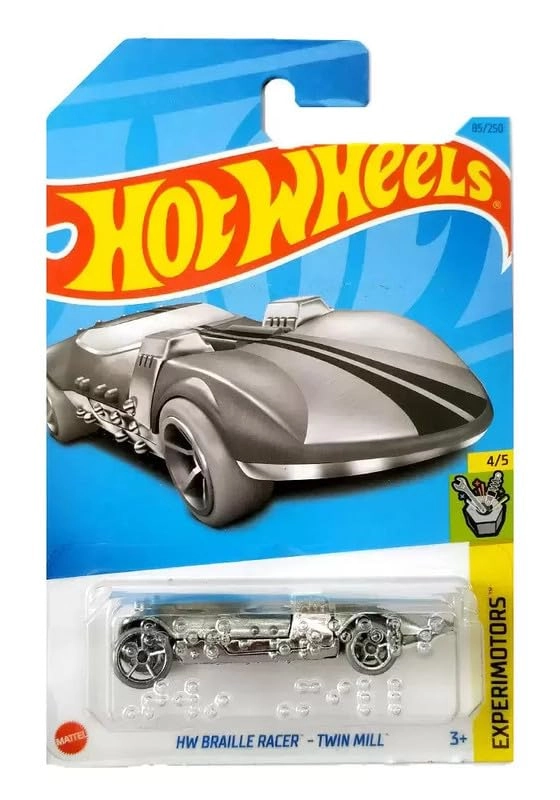 Mattel HW Braille racer Twin Mill - 1:64 1pcs