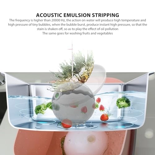 omvg7iendf-11 Mini Sink Dishwasher - 18W Pink Bucket