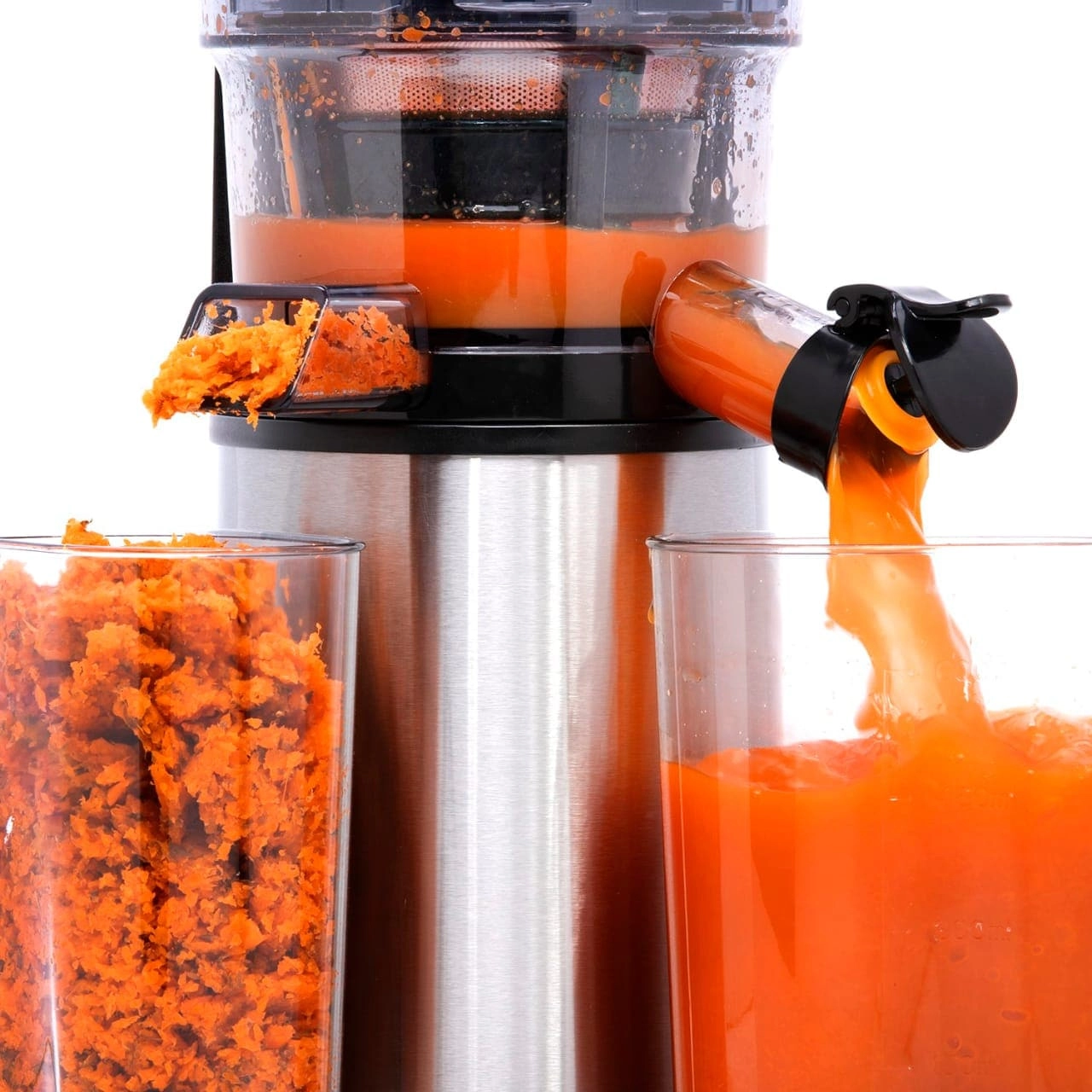 Slow Masticating Juicer Extractor - Wide Chute Quiet Motor BPA-Free