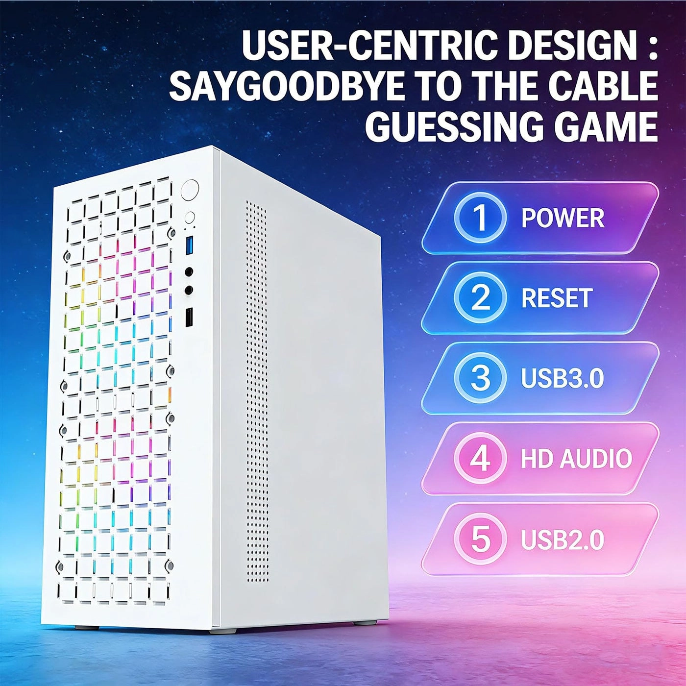 High Airflow Micro ATX PC Case - Mini-ITX