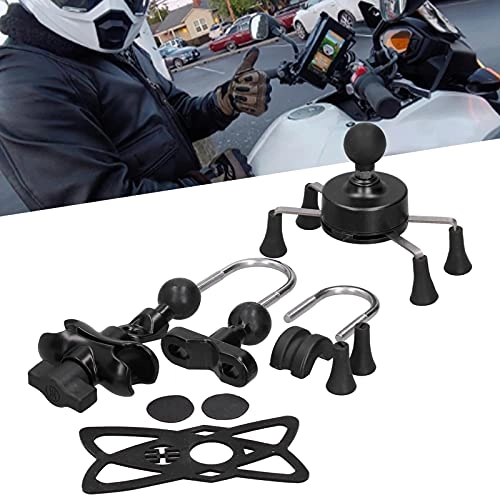 Mobile Phone Holder - X-shaped handlebar bracket Ball and socket technology