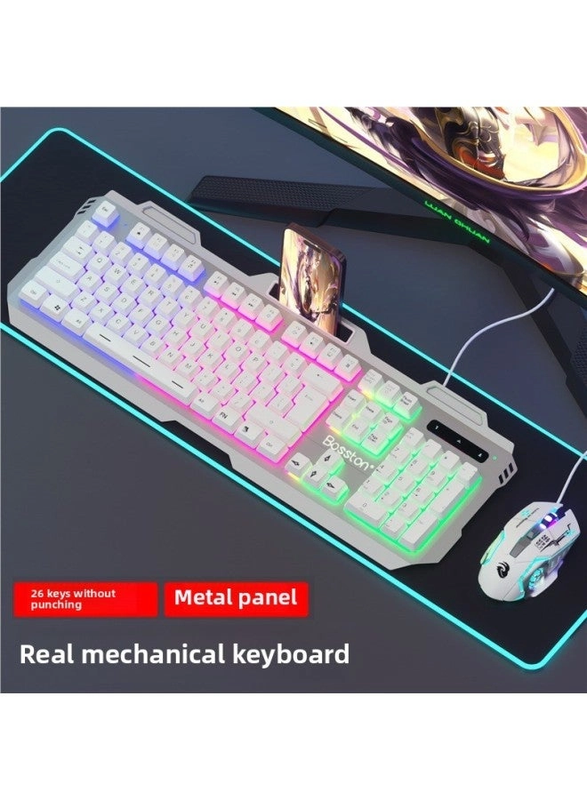 Zhaoyin Steampunk Keyboard And Mouse Suit - Wired