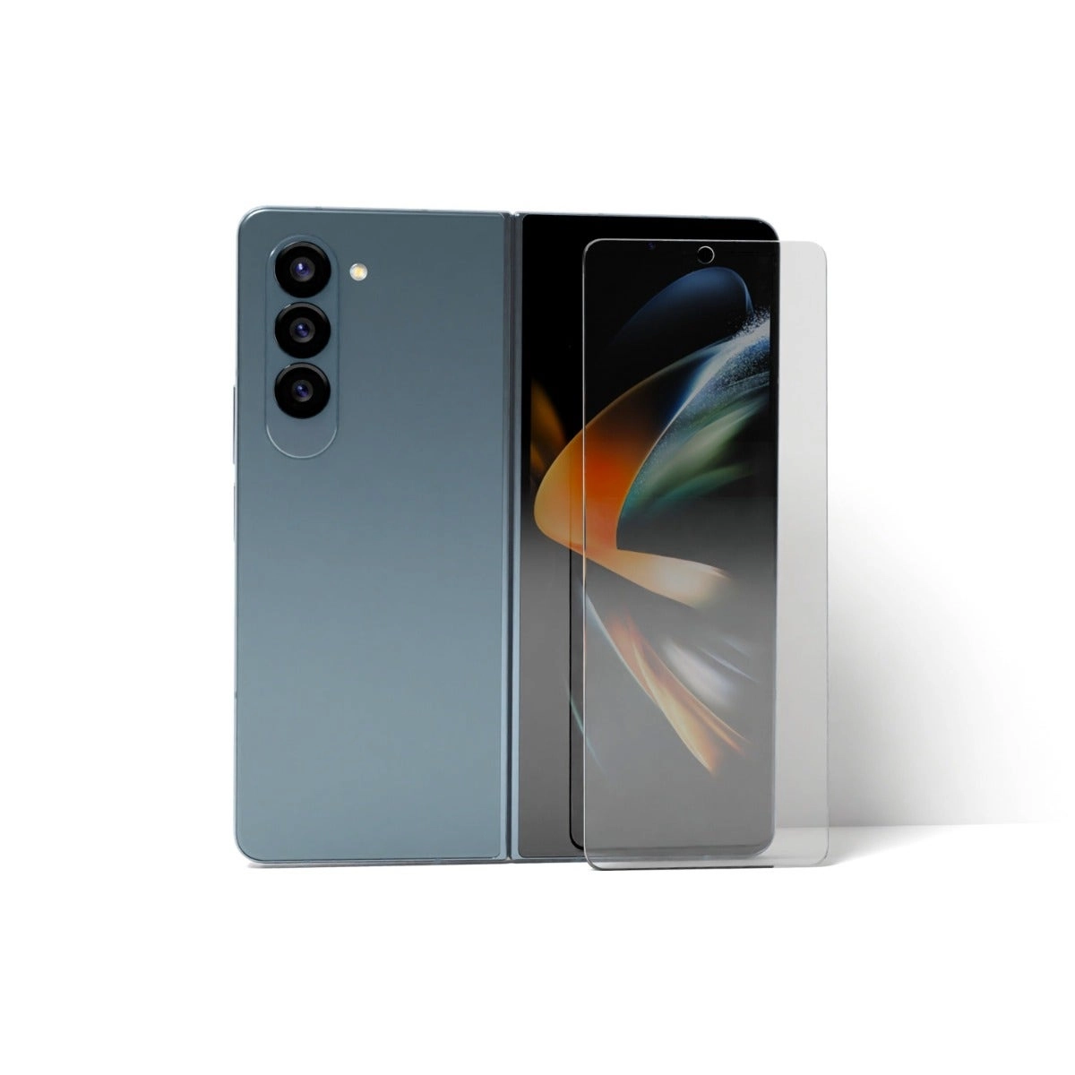 Mobogenie Clear Shatterproof Tempered Glass Screen Protector for Samsung Fold 7