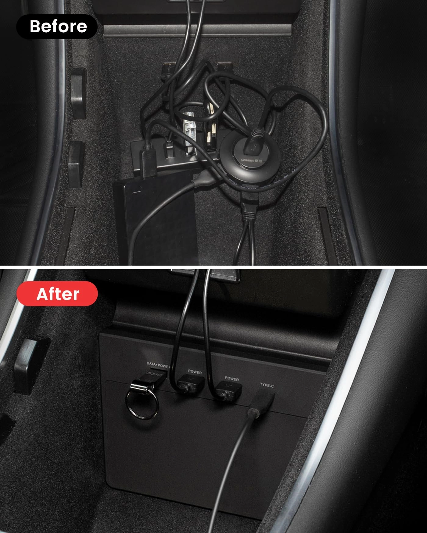 USB Hub - 5 in 1 for Tesla Model 3