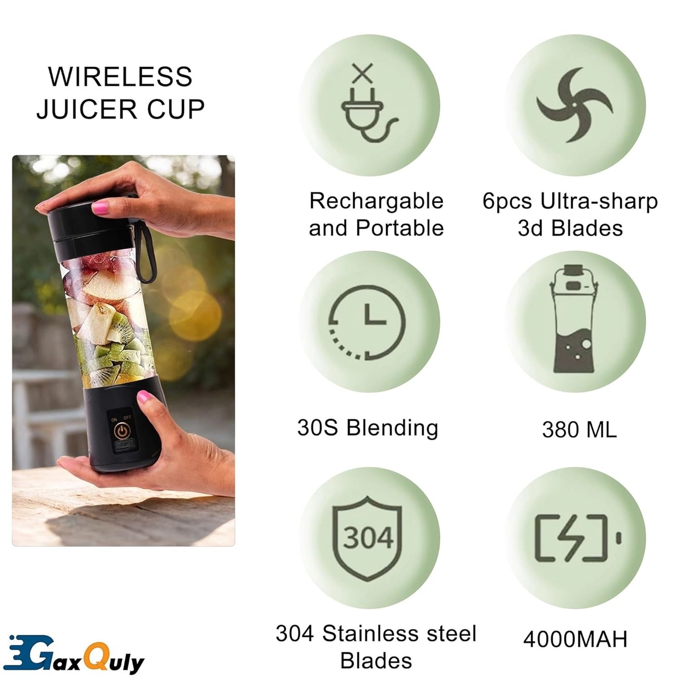 6 Blade Usb Juicer