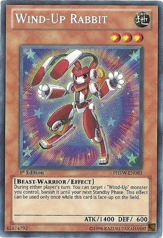 Yu-Gi-Oh! Wind-Up Rabbit PHSW-EN083 - Photon Shockwave Unlimited Edition