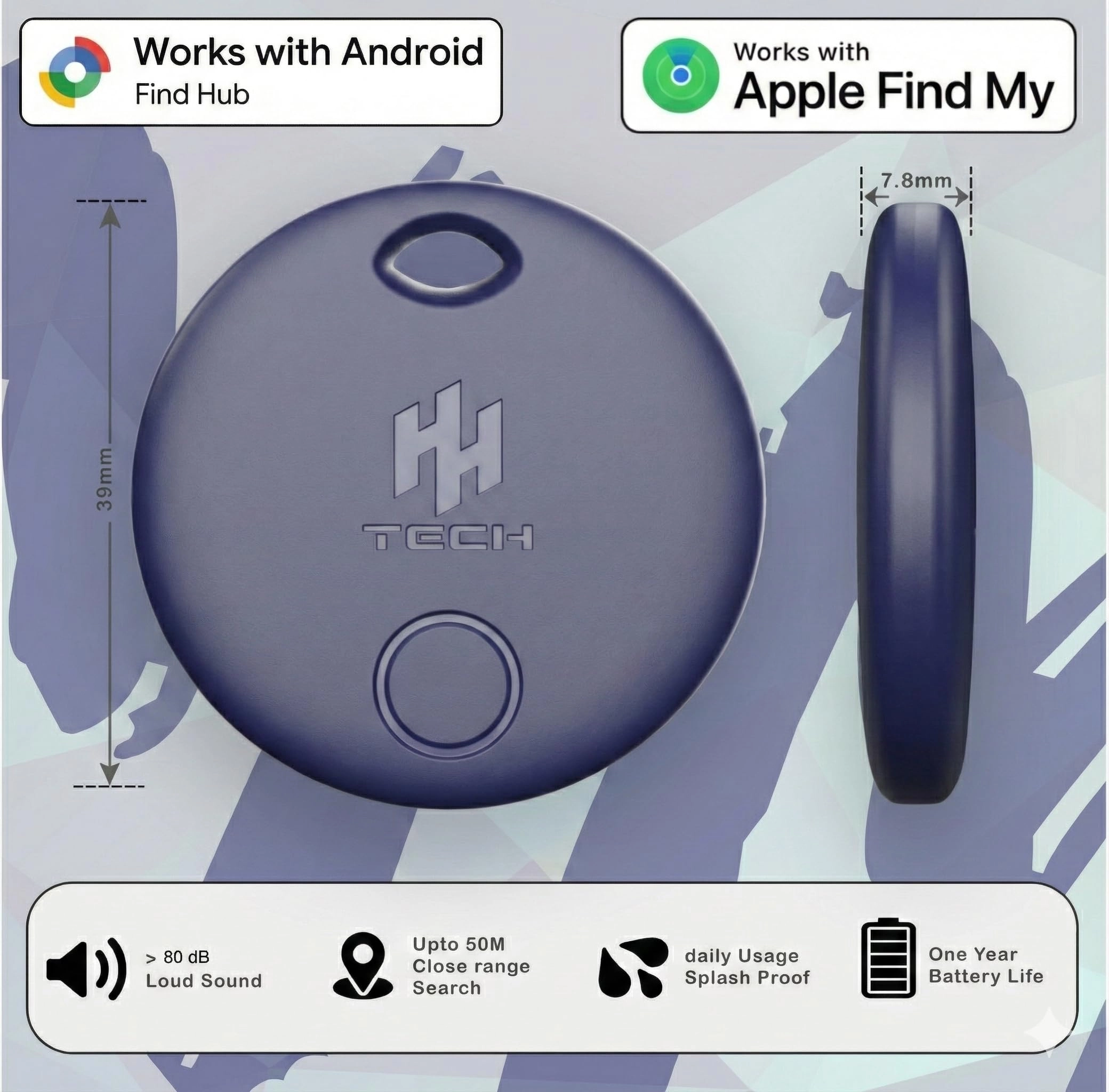 Smart Tracker Tag Dual - Pack-1