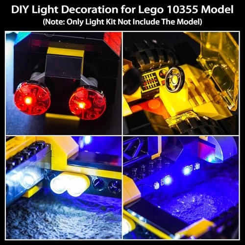 Lighting Kit - ABS for LEGO Blacktron Renegade 10355