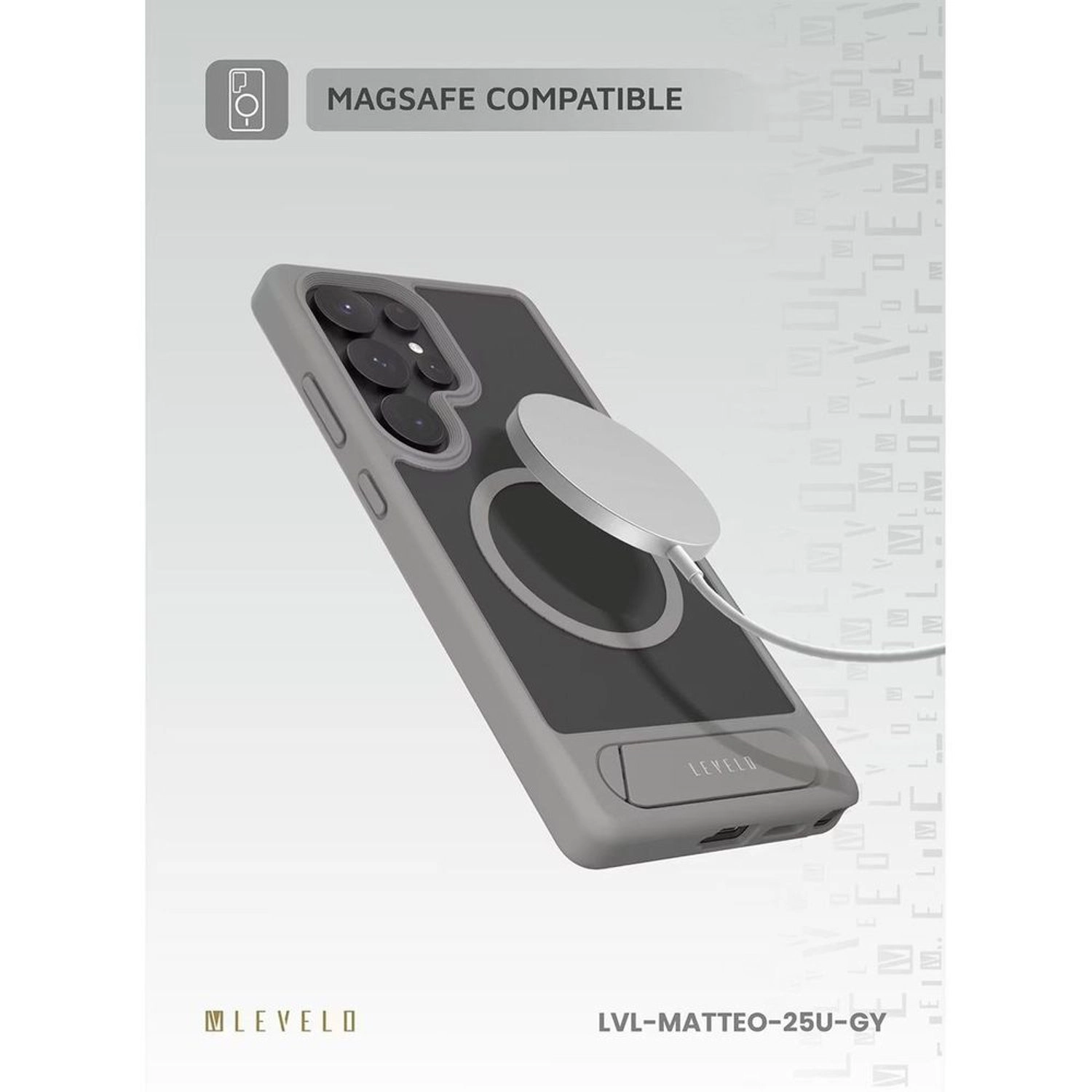 Matteo Grip Case with MagSafe for Samsung Galaxy S25 Ultra